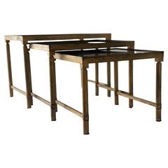 1960s French Gigogne Nesting Tables Set of 3