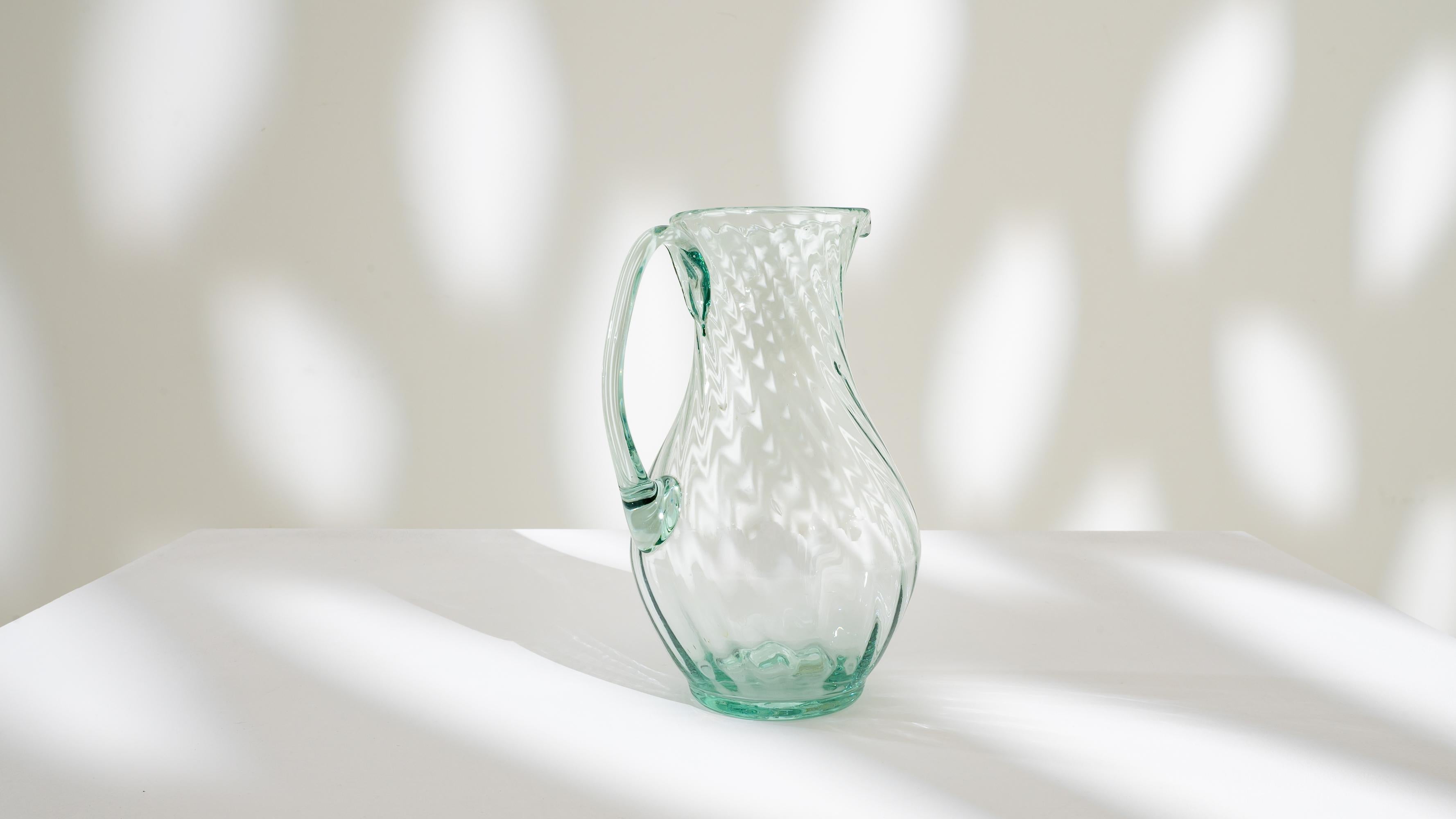 1960s French Glass Jug 2