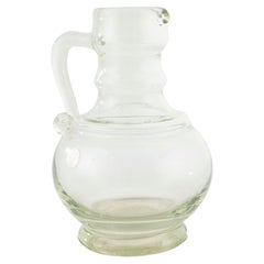 1960s French Glass Jug