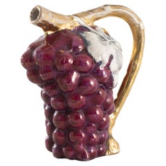 1960s French Grape Pitcher
