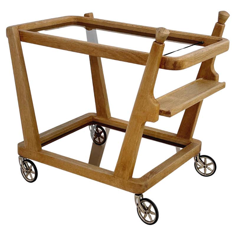 Oak Rigger Cart Oak Carts and Bar - 81 For Sale at 1stDibs | oak bar cart, oak serving ...