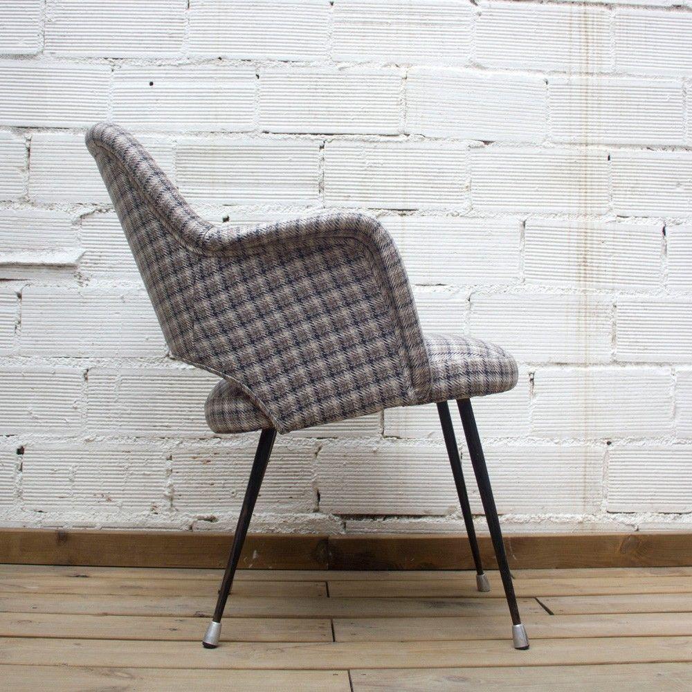 Mid-20th Century 1960s French Lounge Chair For Sale
