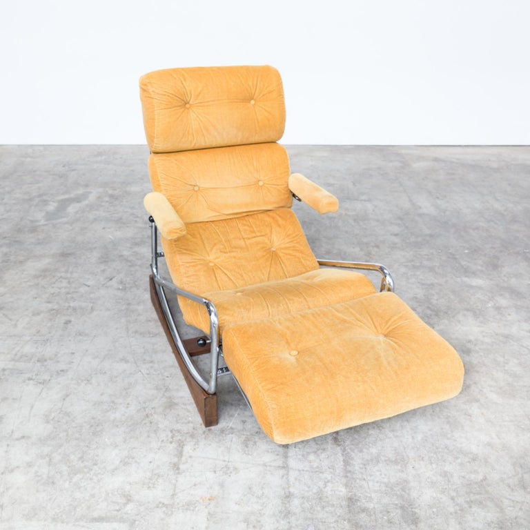 1960s French Lounge Rocking Chair by Lama For Sale at 1stDibs rocking