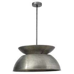 1960s French Metal Chandelier