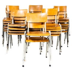 1960's French Metal Framed Stacking University - Dining Chairs - Large Quantitie