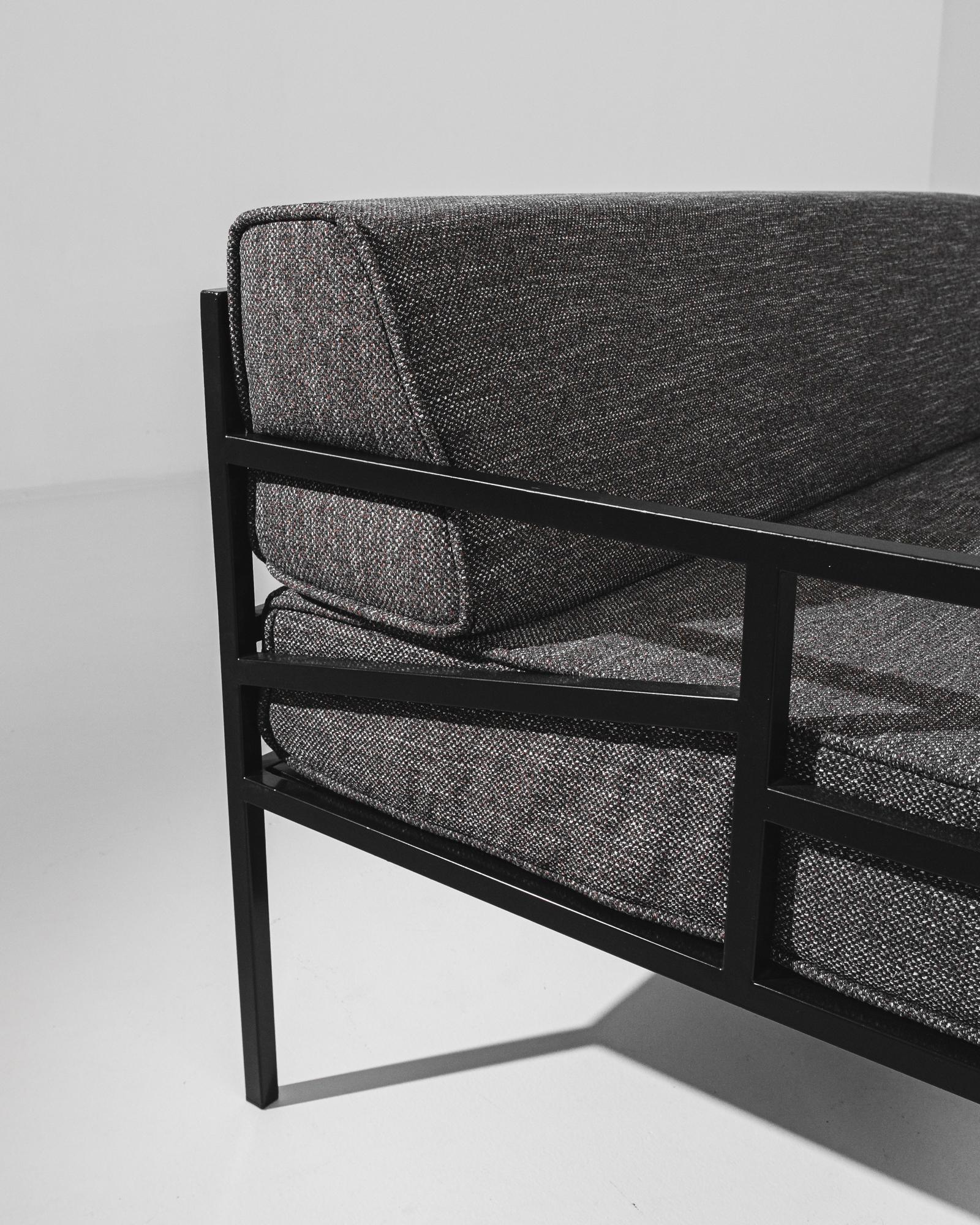 Mid-20th Century 1960s French Metal Sofa