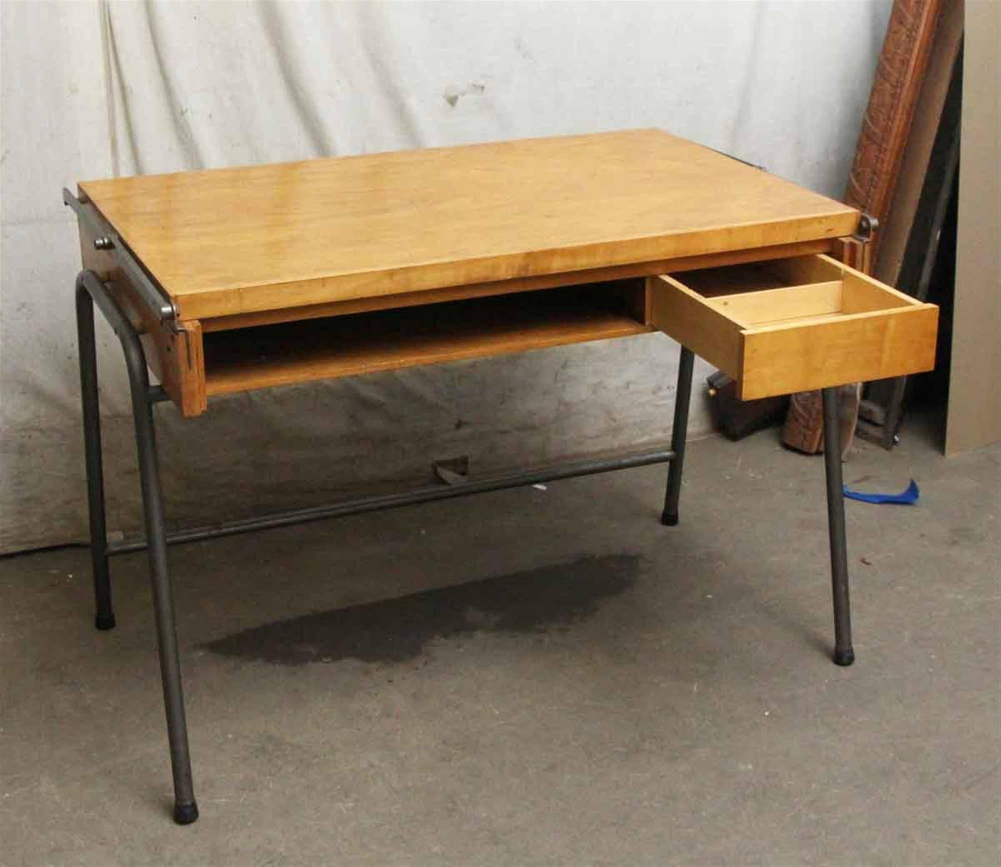 mid century drafting table