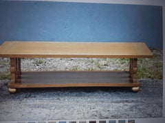 1960's French Mid Century Modern Larege Detailed Coffee/ Cocktail Table
