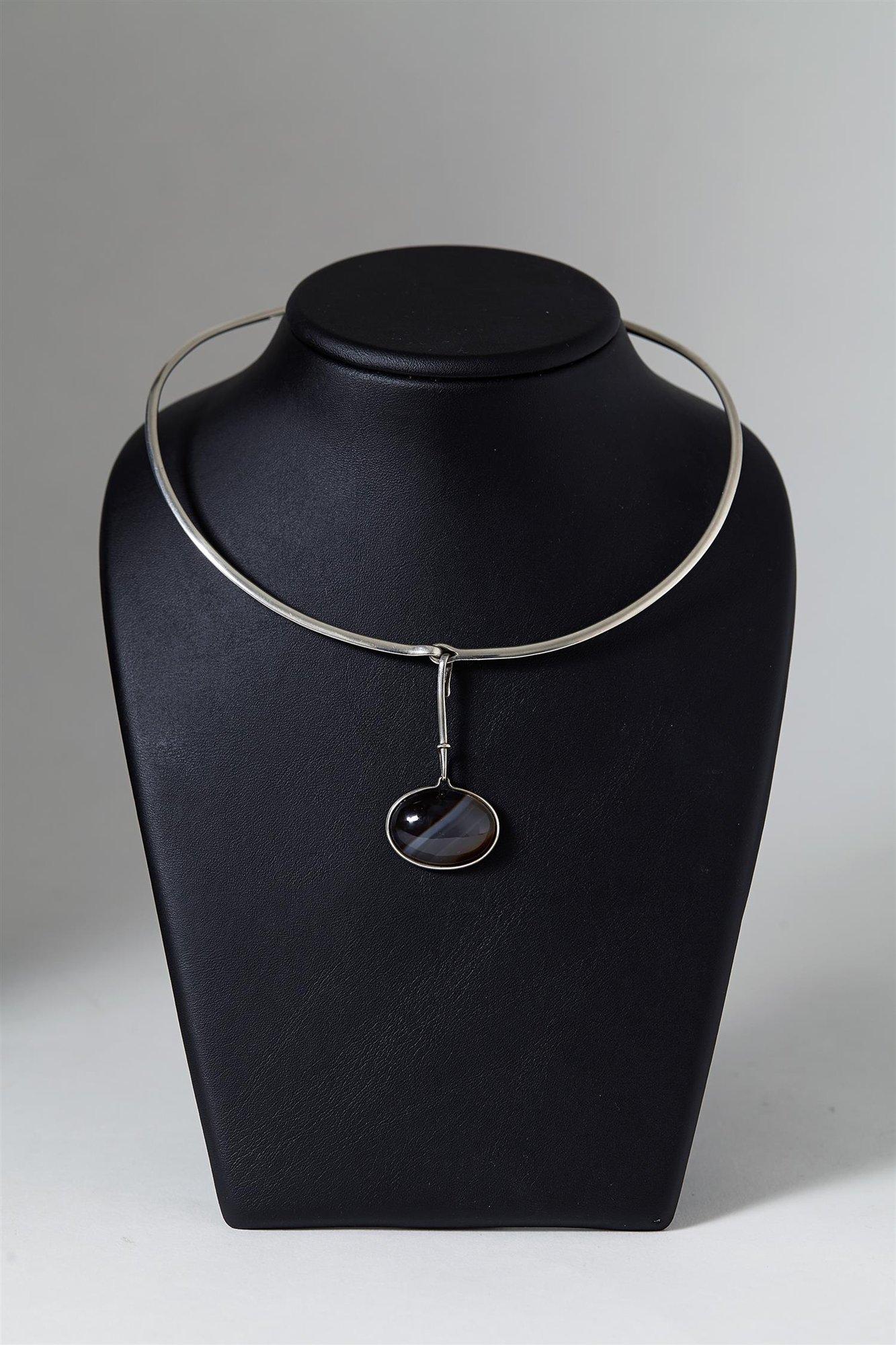 Modern Necklace, designed by Torun Bülow-Hübe. 1960's. For Sale