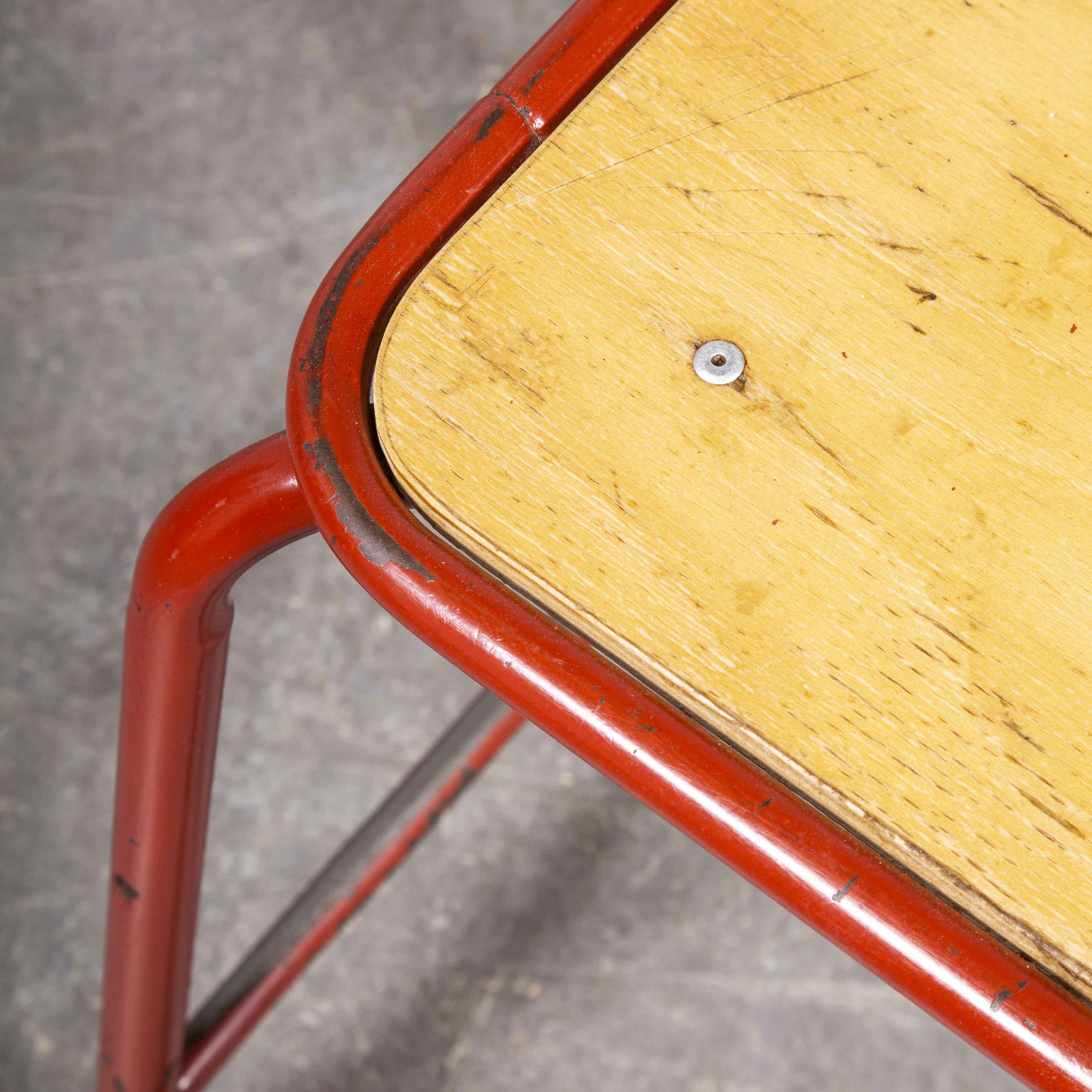 1960’s French Mullca vintage stacking Laboratory stool – Red – LAST FEW REMAINING
1960’s French Mullca vintage stacking Laboratory stool – Red – LAST FEW REMAINING. One of our most favourite companies, in 1947 Robert Muller and Gaston Cavaillon