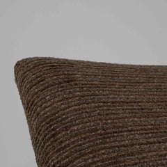 1960s French Provincial Club Chairs with Brown Olive Tweed Upholstery