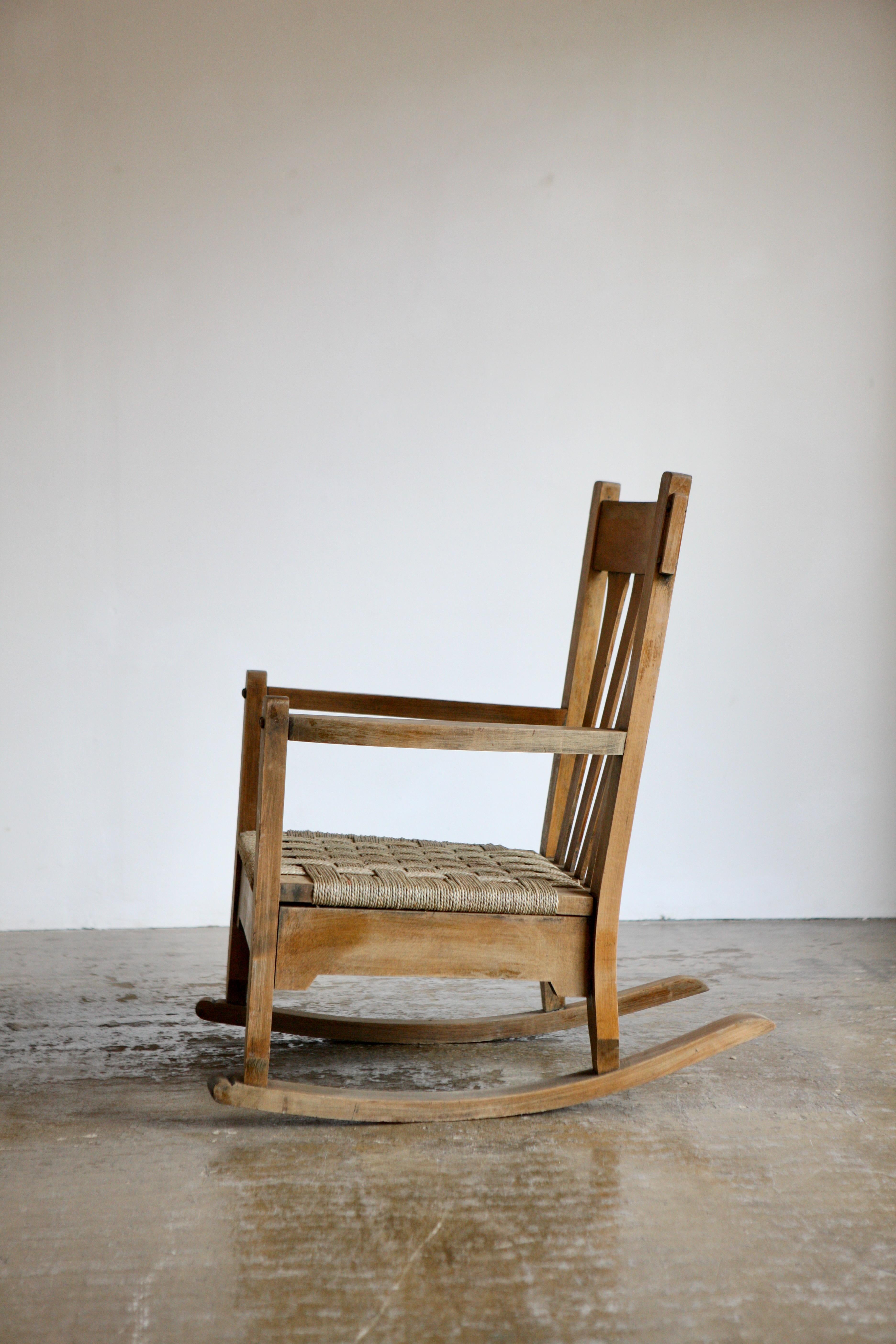1960's French Rocking Chair For Sale 3