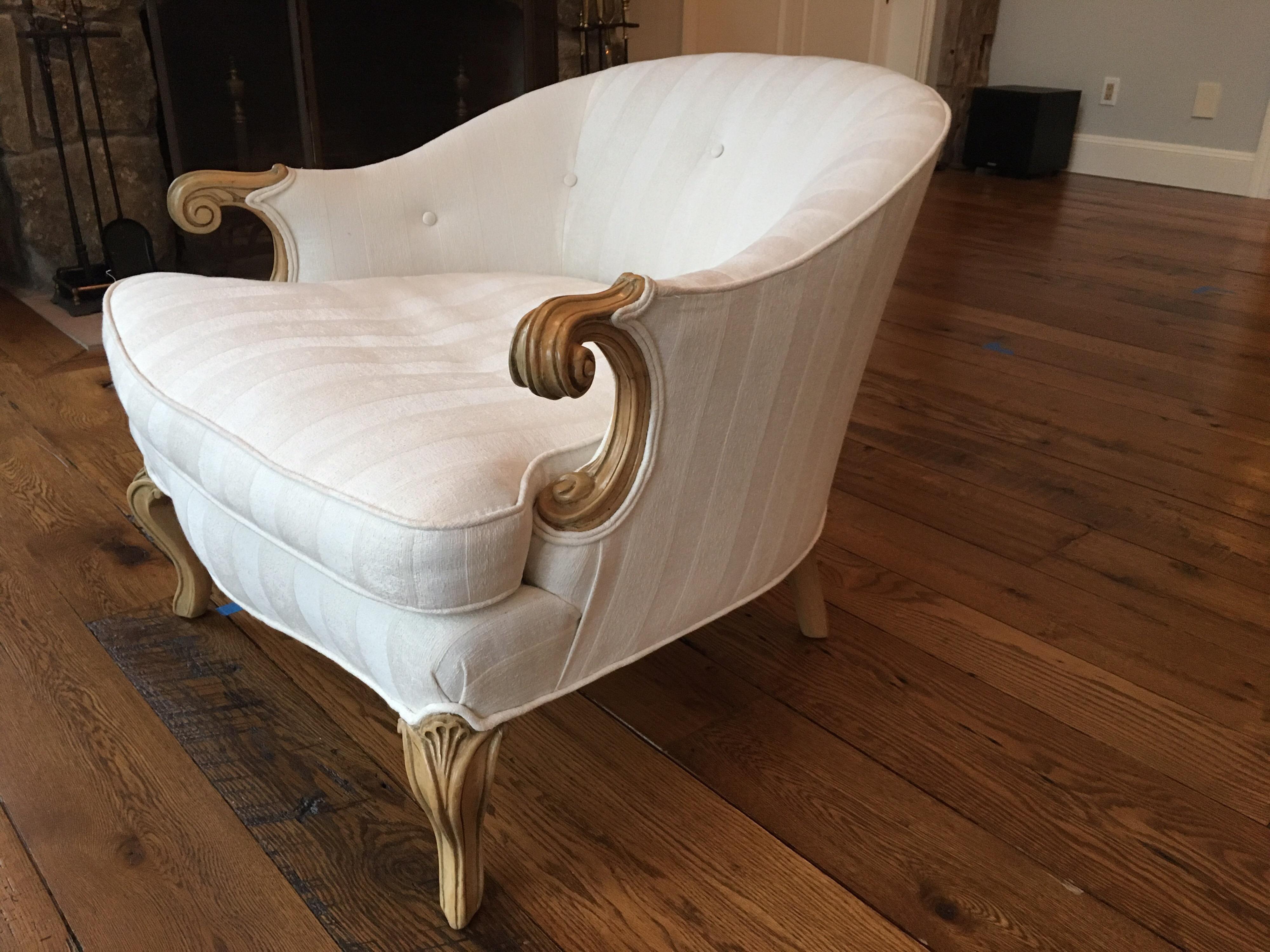 rococo bergere chair