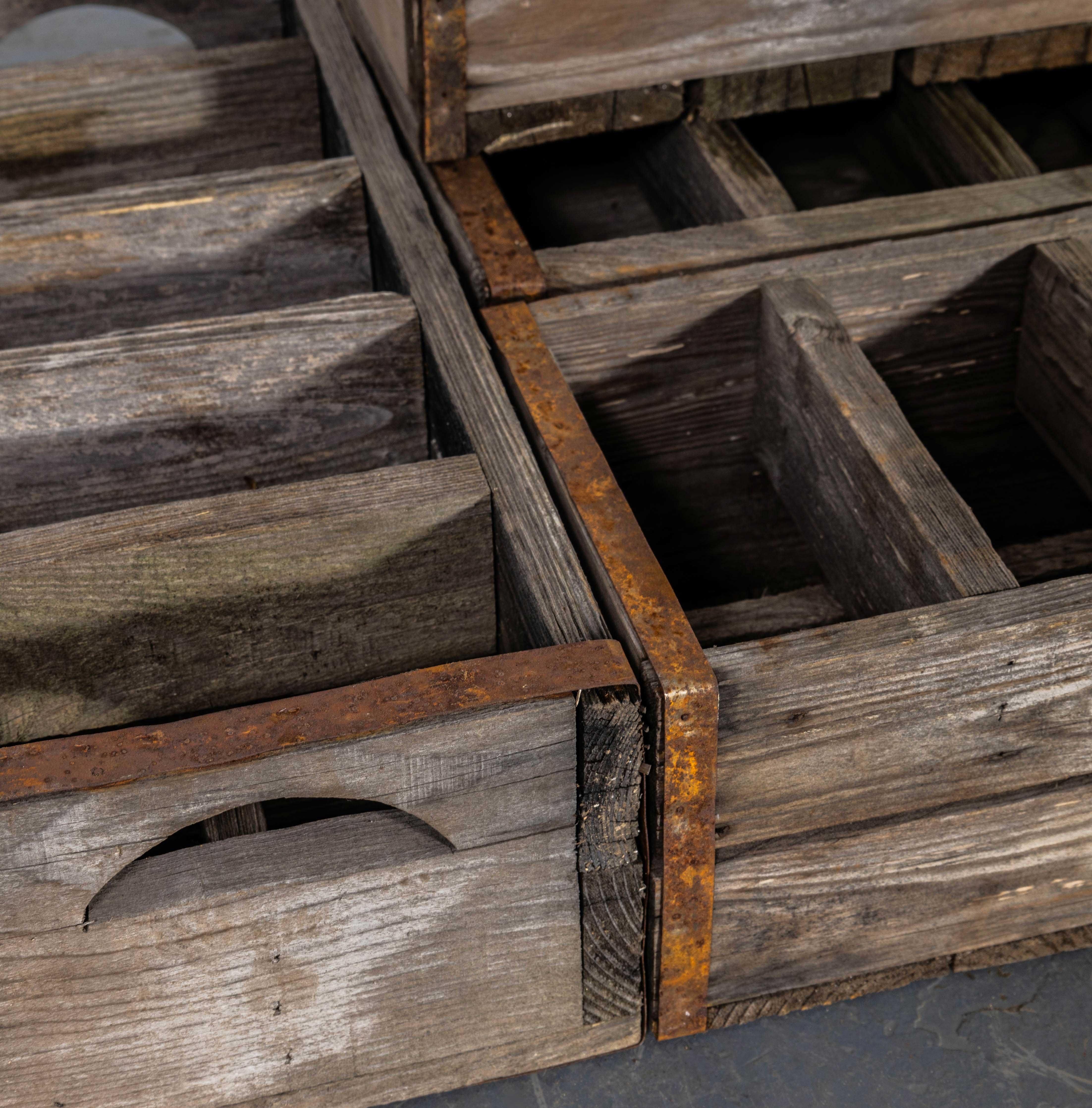 1960's French Soda Fountain Crates In Good Condition In Hook, Hampshire
