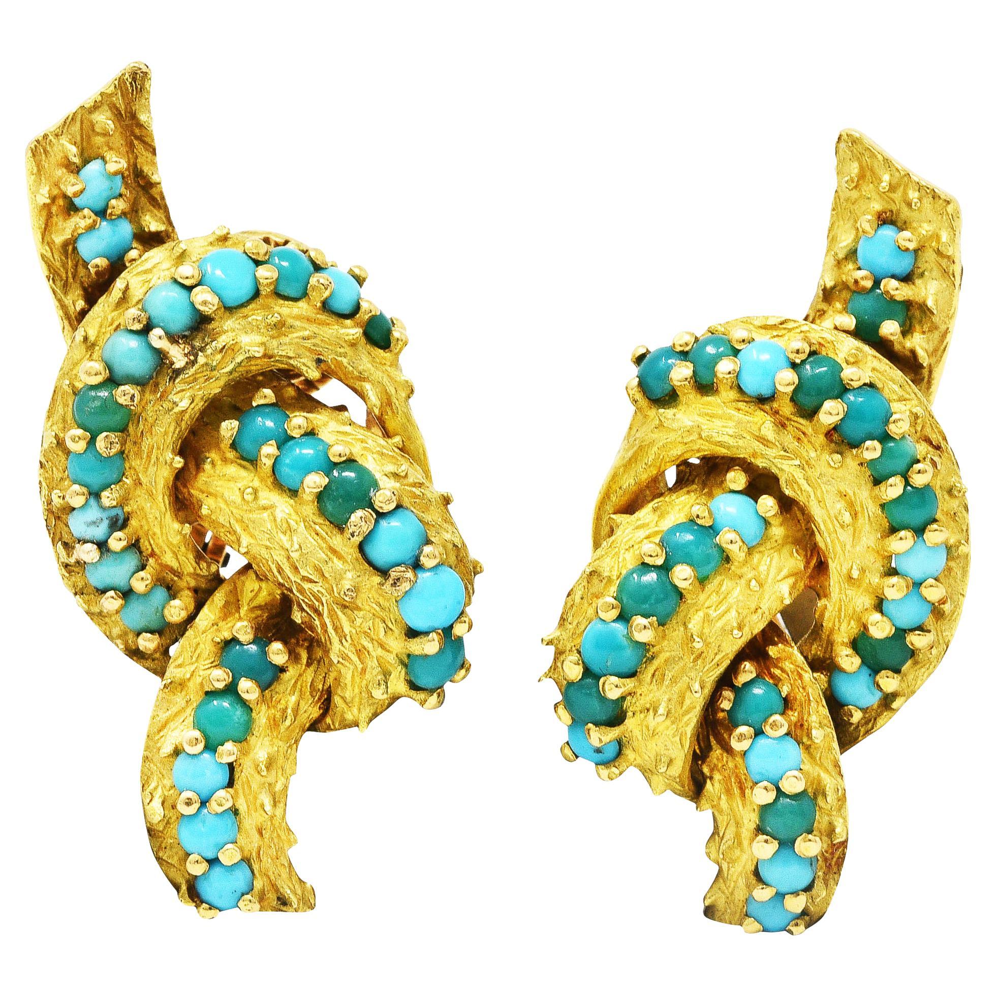 CHANEL Vintage Clip Earrings For Sale at 1stDibs