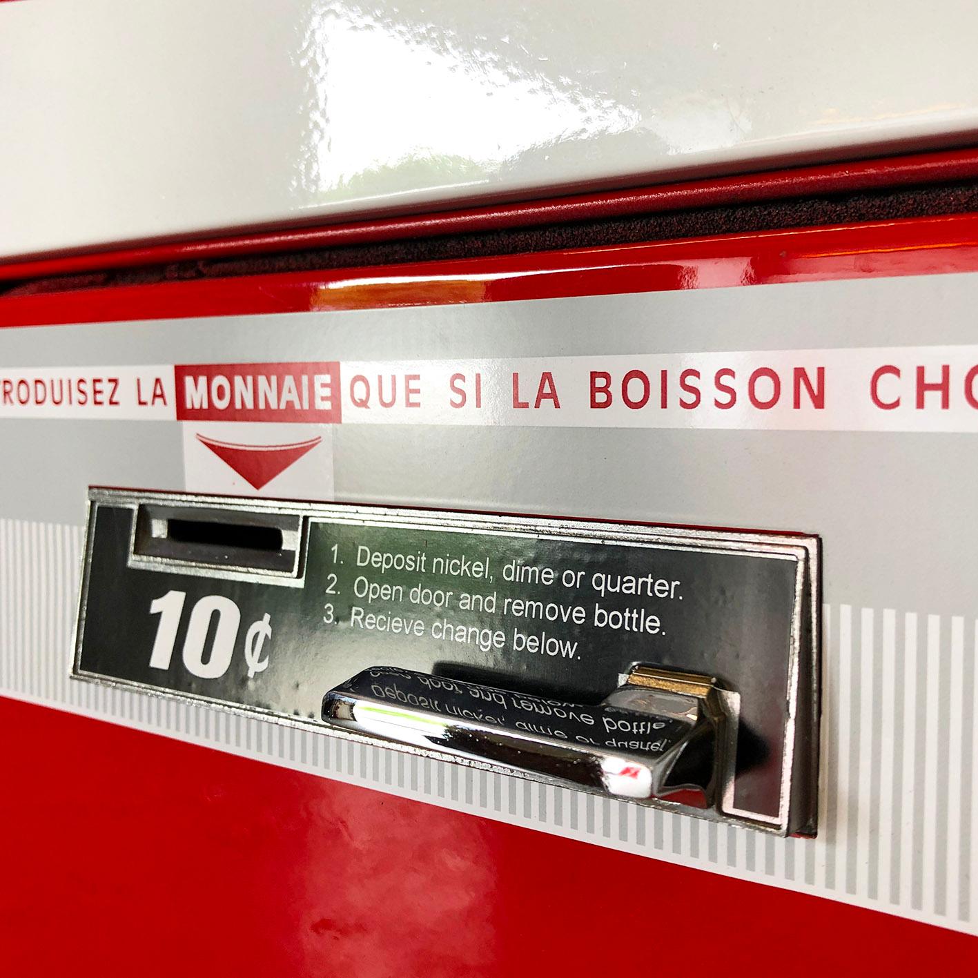 American 1960s French Vendo 56-B ‘Buvez’ Coca-Cola Machine For Sale