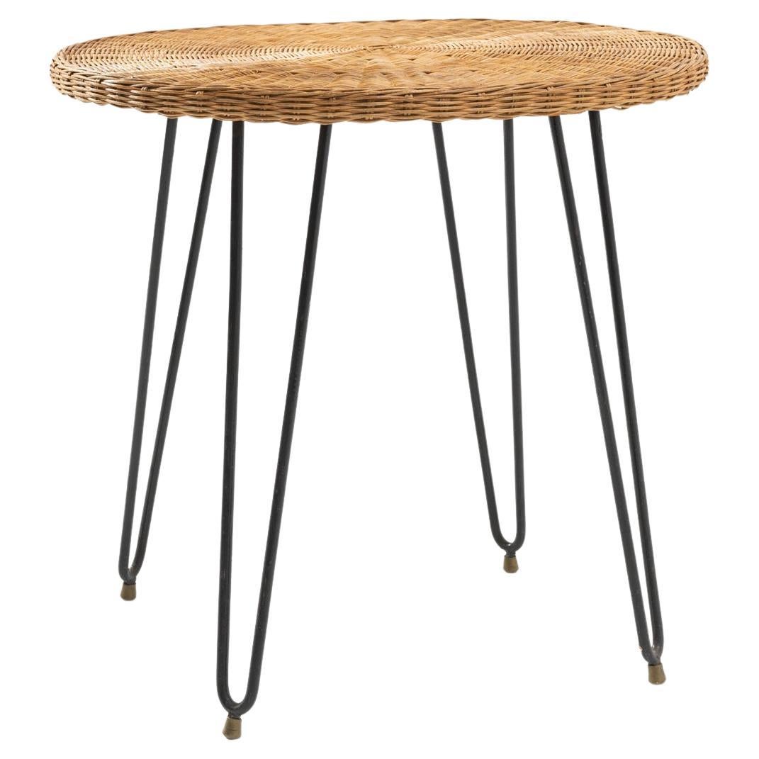 1960s Axel Larsson Birch Side Table For Sale at 1stDibs