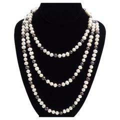 Retro 1960s Freshwater Pearl Necklace