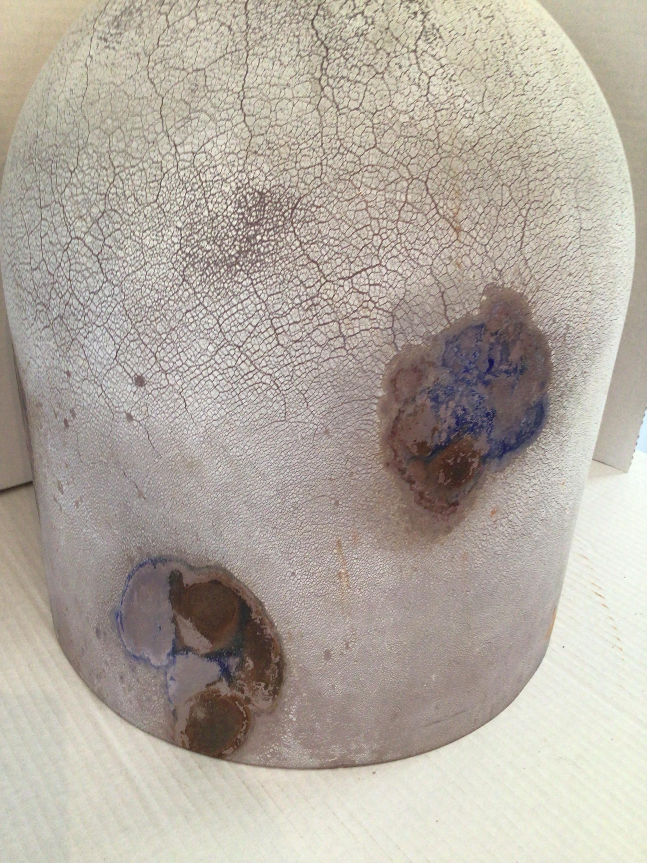 Suspension en verre de Murano dépoli des années 1960 Bon état - En vente à Tarrytown, NY