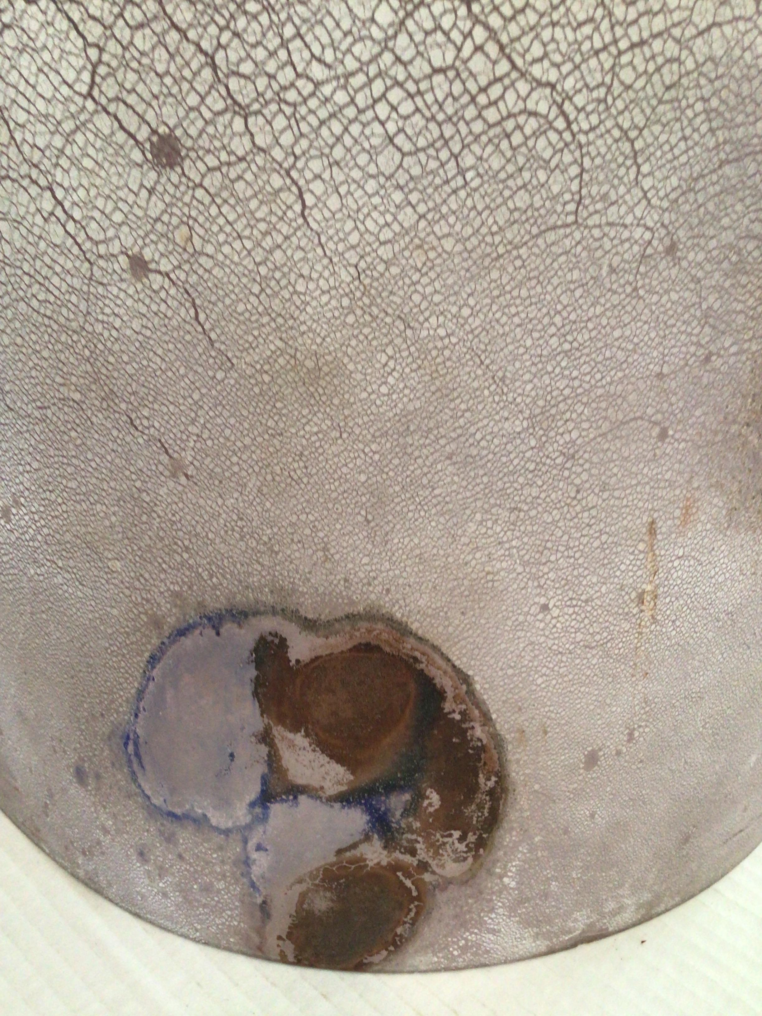 Métal Suspension en verre de Murano dépoli des années 1960 en vente