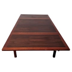 Tavolino da caffè espandibile Borg Mogensen degli anni '60 completamente restaurato in legno di noce conciato