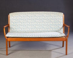 1960s Fully Restored Customizable Danish Ole Wanscher Sofa by Cado