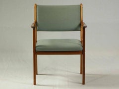 1960s Fully Restored Customizable Ole Wanscher PJ 412 Armchairs in Mahogany
