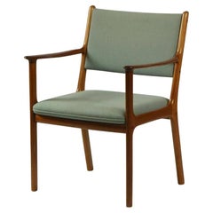 1960s Fully Restored Customizable Ole Wanscher PJ 412 Armchairs in Mahogany