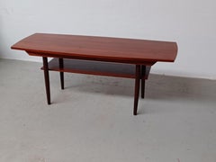 1960s Fully Restored Danish Coffee Table in Teak