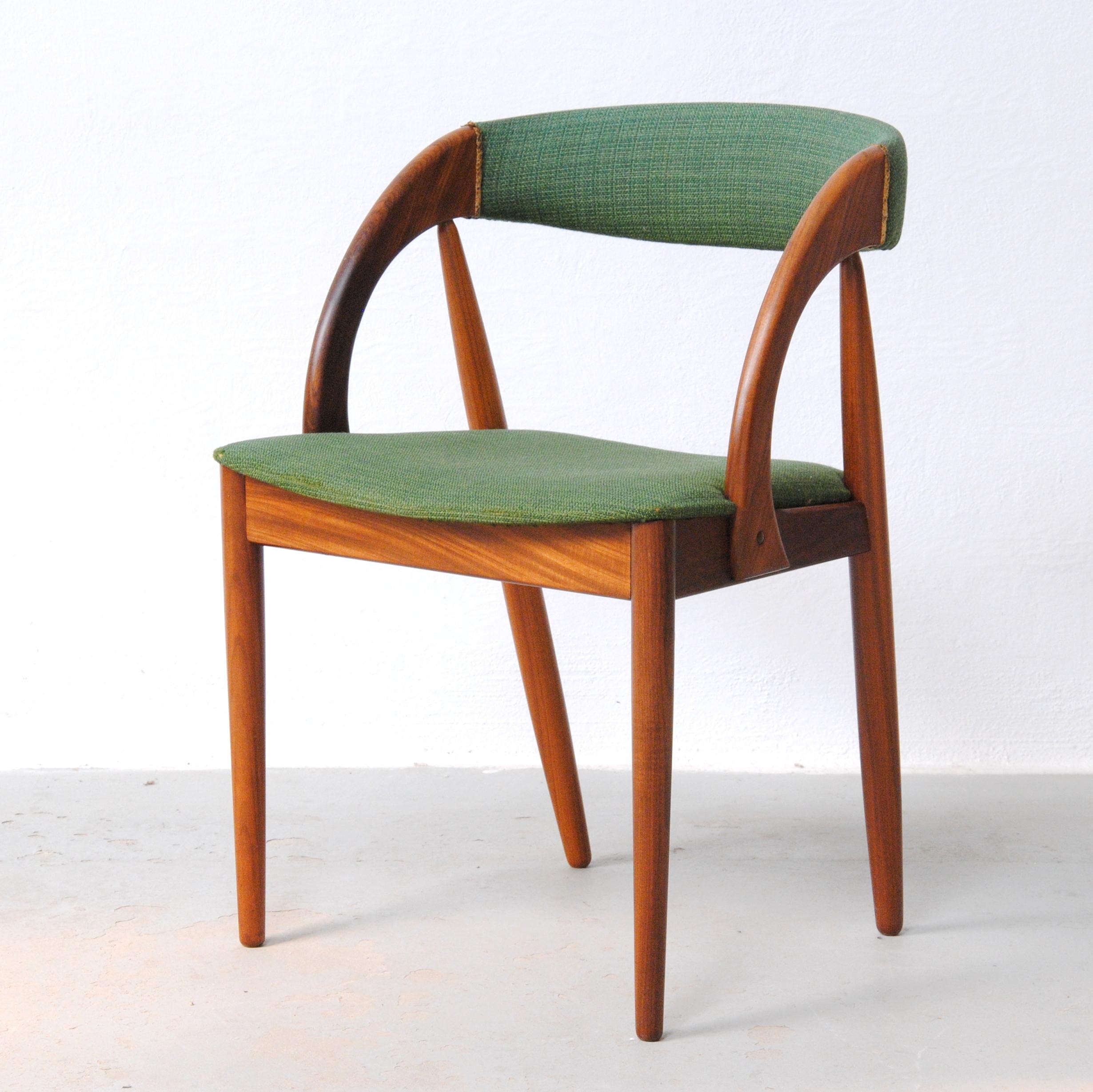 Restaurierte Refinished dänischen Johannes Andersen Stuhl Custom Reupholstery Inklusive (Skandinavische Moderne) im Angebot
