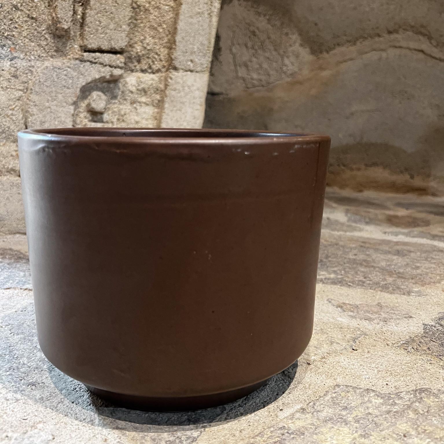 1960s Gainey Ceramics Architectural Modern Pottery Planter Set La Verne, Calif For Sale 1