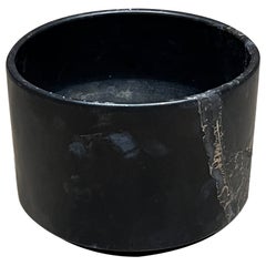Fioriera con piede nero di Gainey Pottery degli anni '60 Architectural Modern