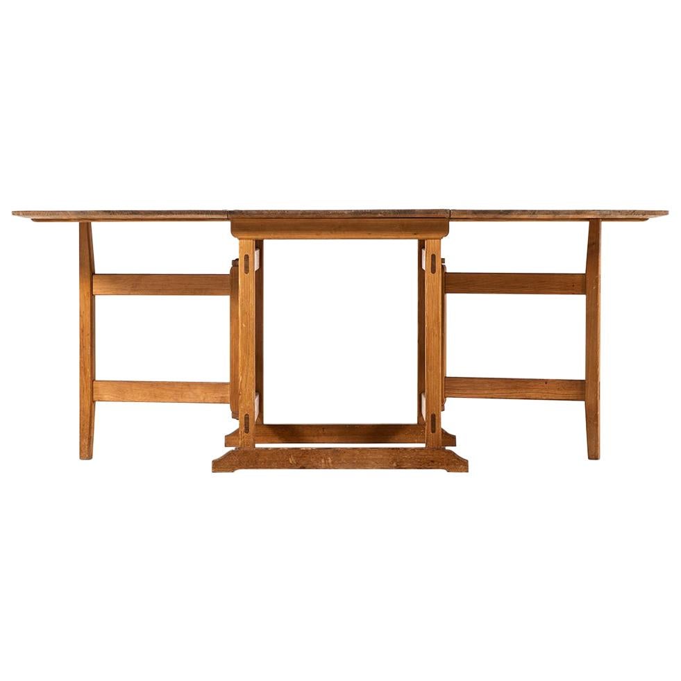 1960s Gateleg Table in Pine Produced in Sweden