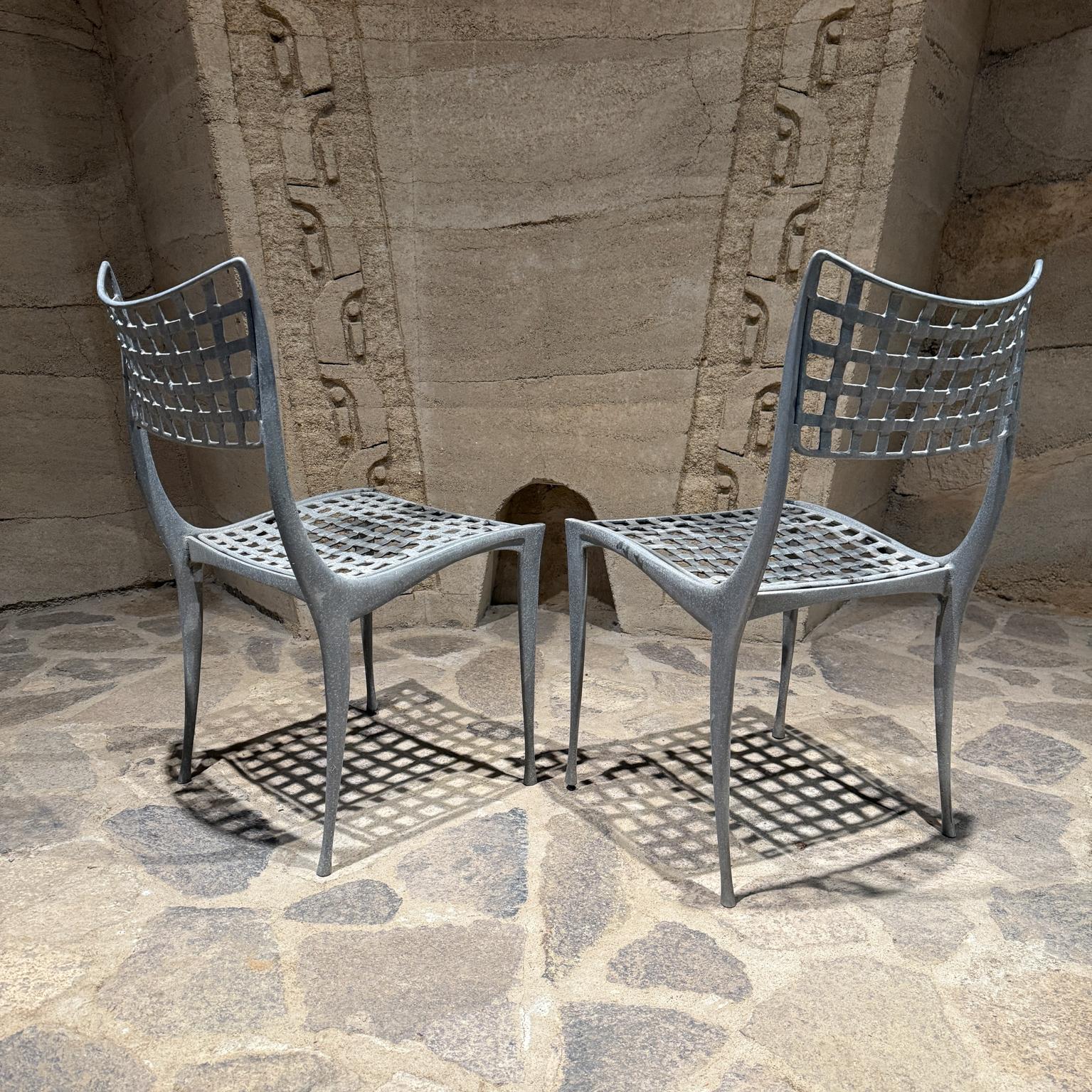 20th Century 1960s Gazelle Sol y Luna Patio Chairs by Dan Johnson for Brown Jordan For Sale