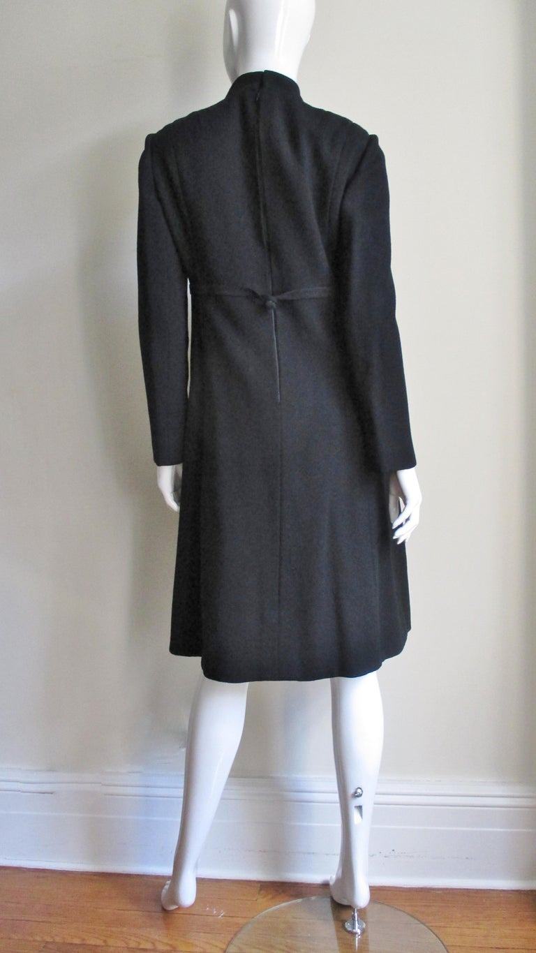 1960s Geoffrey Beene Silk Caftan Dress