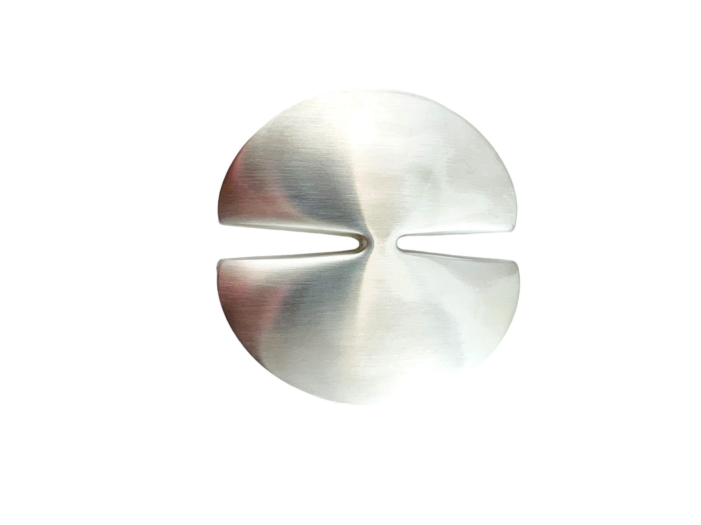 1960's Georg Jensen Nanna Ditzel Sterling Silver Large Abstract Pin #A337

This large abstract pin was designed by Nanna Ditzel for Georg Jensen

Approx. 2 3/8