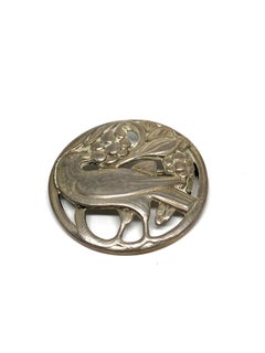 1960s Georg Jensen Sterlig Silver Bird Pin Brooch