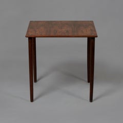 Table d'appoint en palissandre Georg Petersens des années 1960