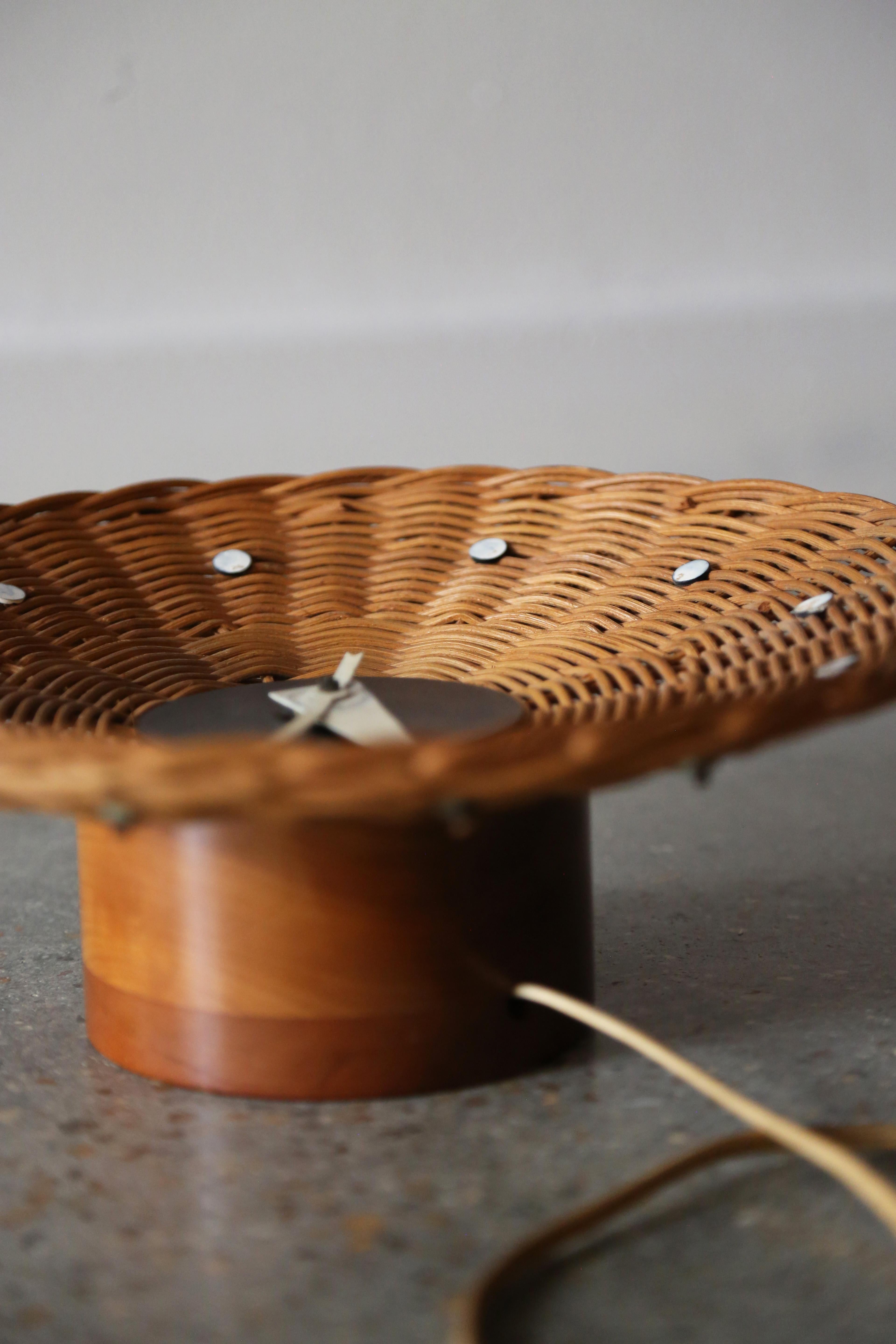 1960s George Nelson for Howard Miller Basket Clock #2215 Mid Century Modern 2