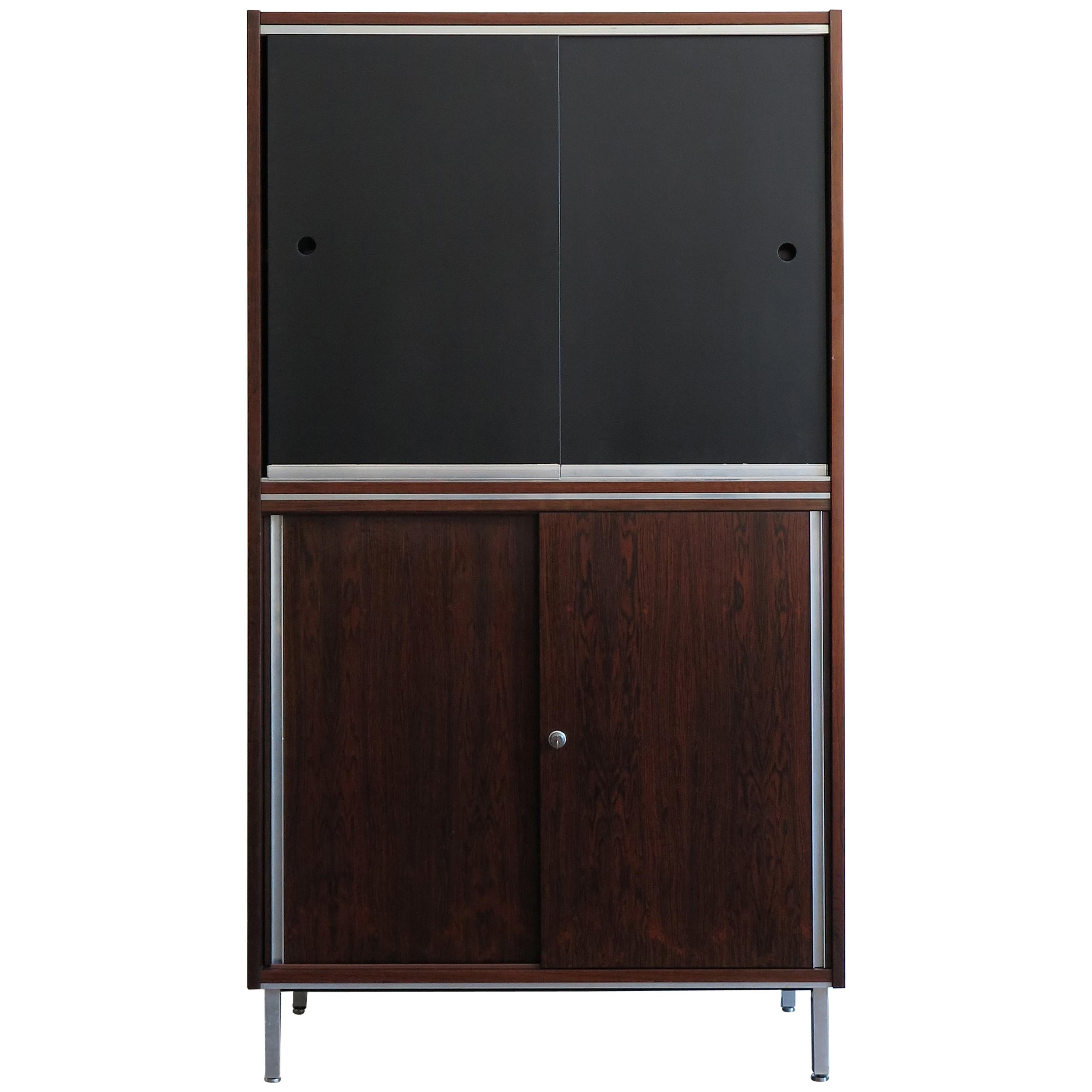 1960s George Nelson Rosewood Midcentury Design Cabinet