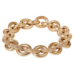 Retro 1960s Georges L’Enfant 18k gold bracelet 