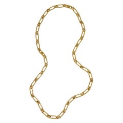 1960s Georges L'enfant for Fred Paris Diamond and Gold Convertible Chain