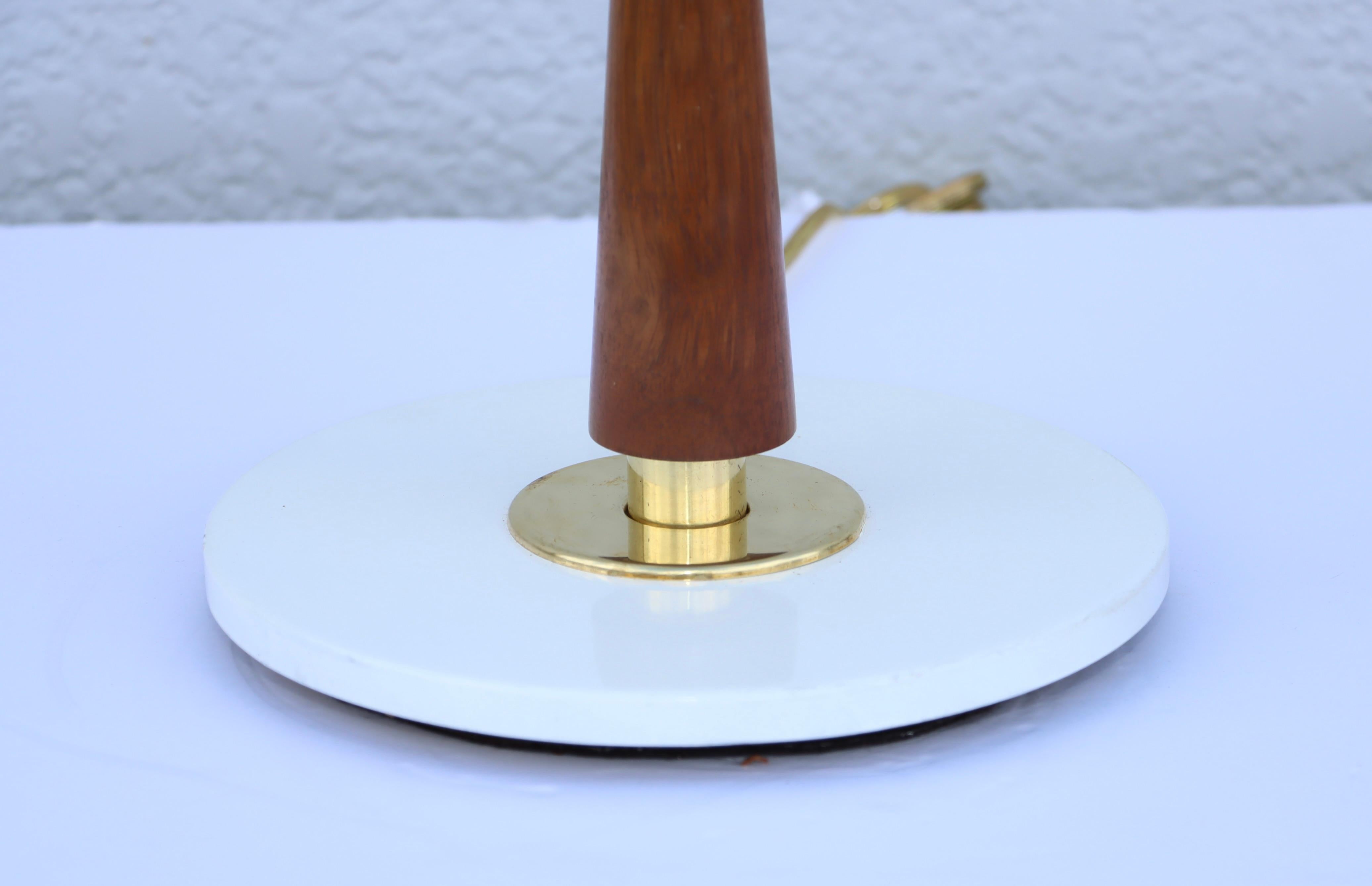 Lampes de table modernes Gerald Thurston pour Lightolier des années 1960 en vente 4