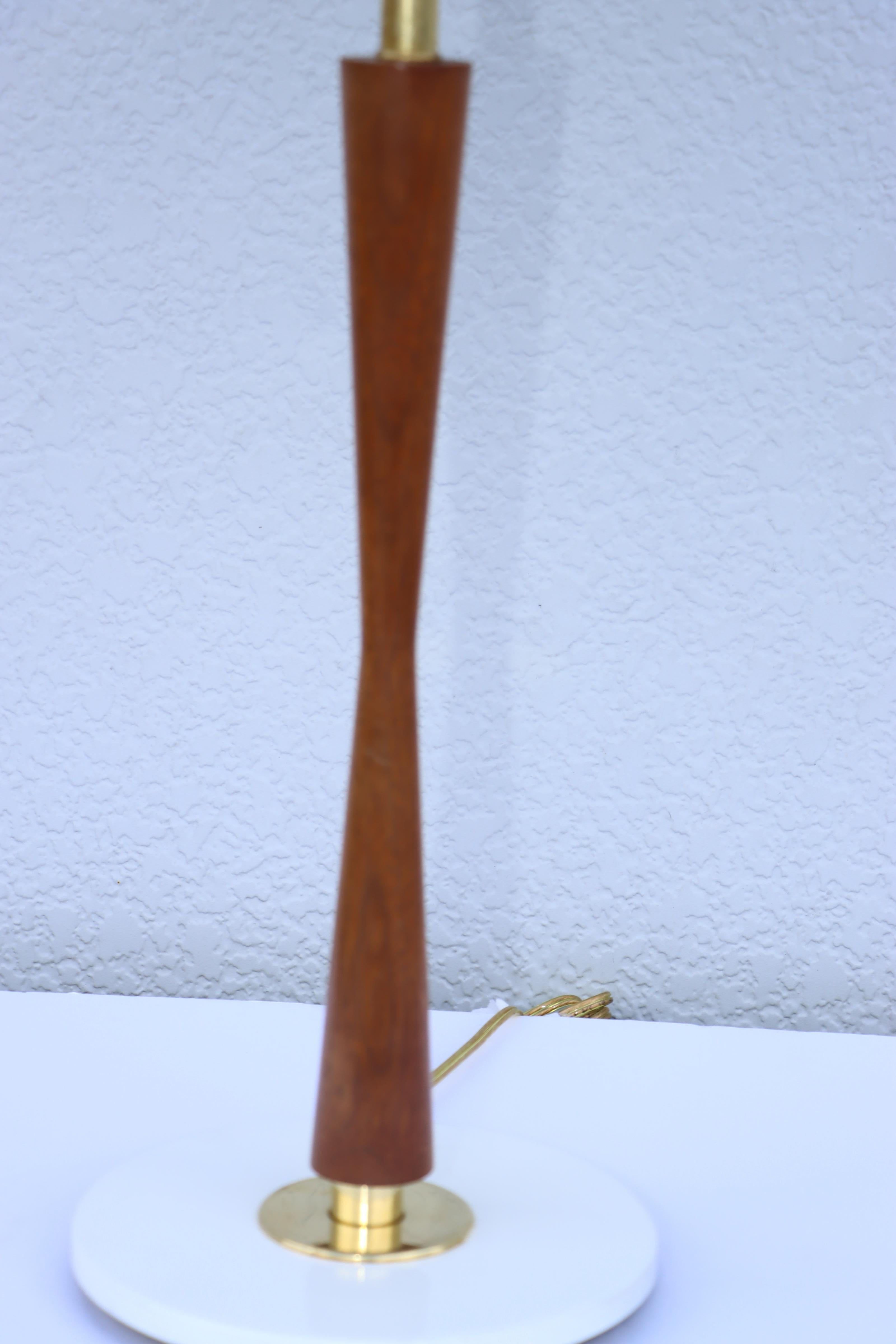 Lampes de table modernes Gerald Thurston pour Lightolier des années 1960 en vente 8