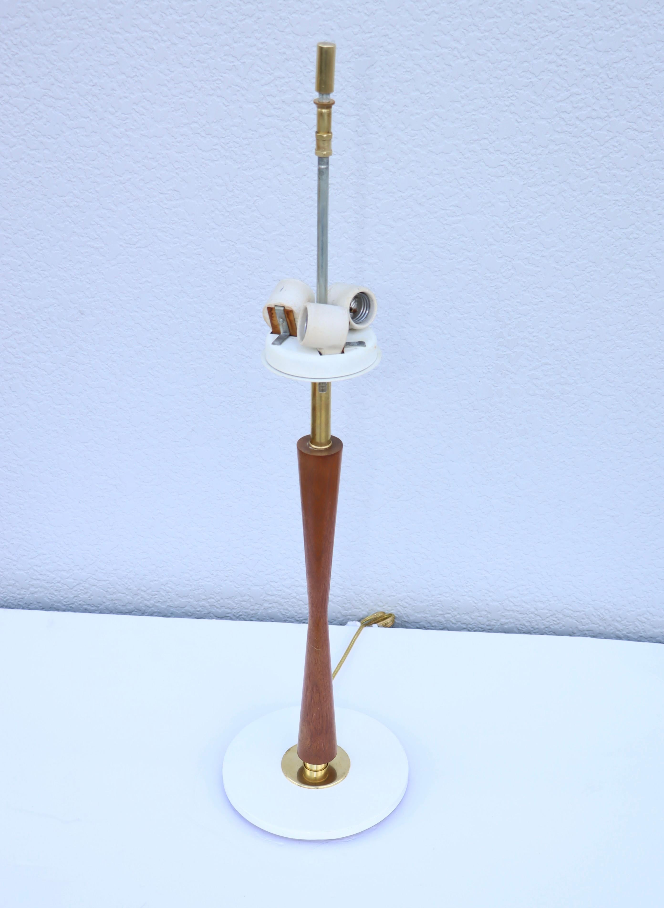 Lampes de table modernes Gerald Thurston pour Lightolier des années 1960 en vente 10
