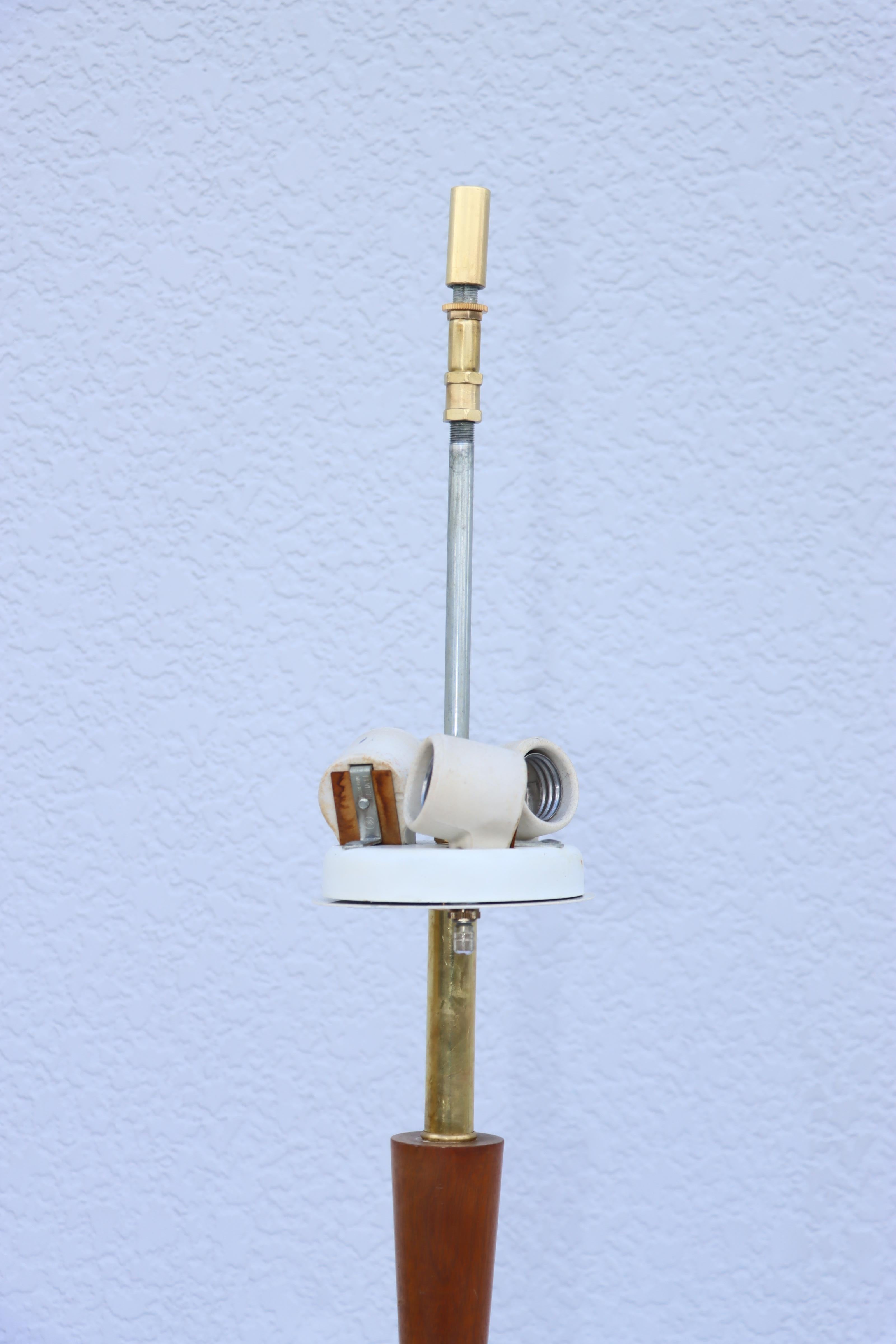 Lampes de table modernes Gerald Thurston pour Lightolier des années 1960 en vente 11