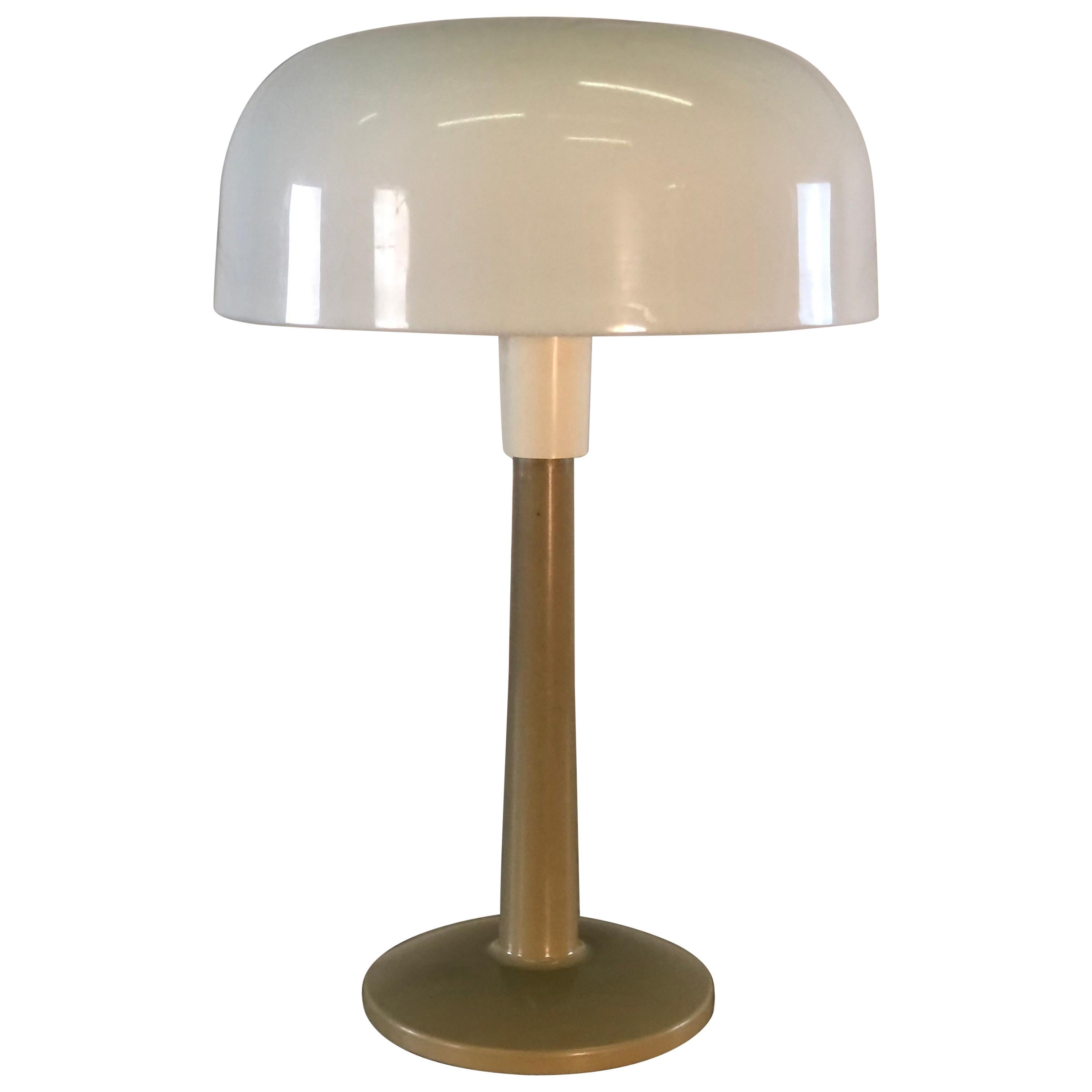 1960s Gerald Thurston for Lightolier Plastic Table Lamp For Sale