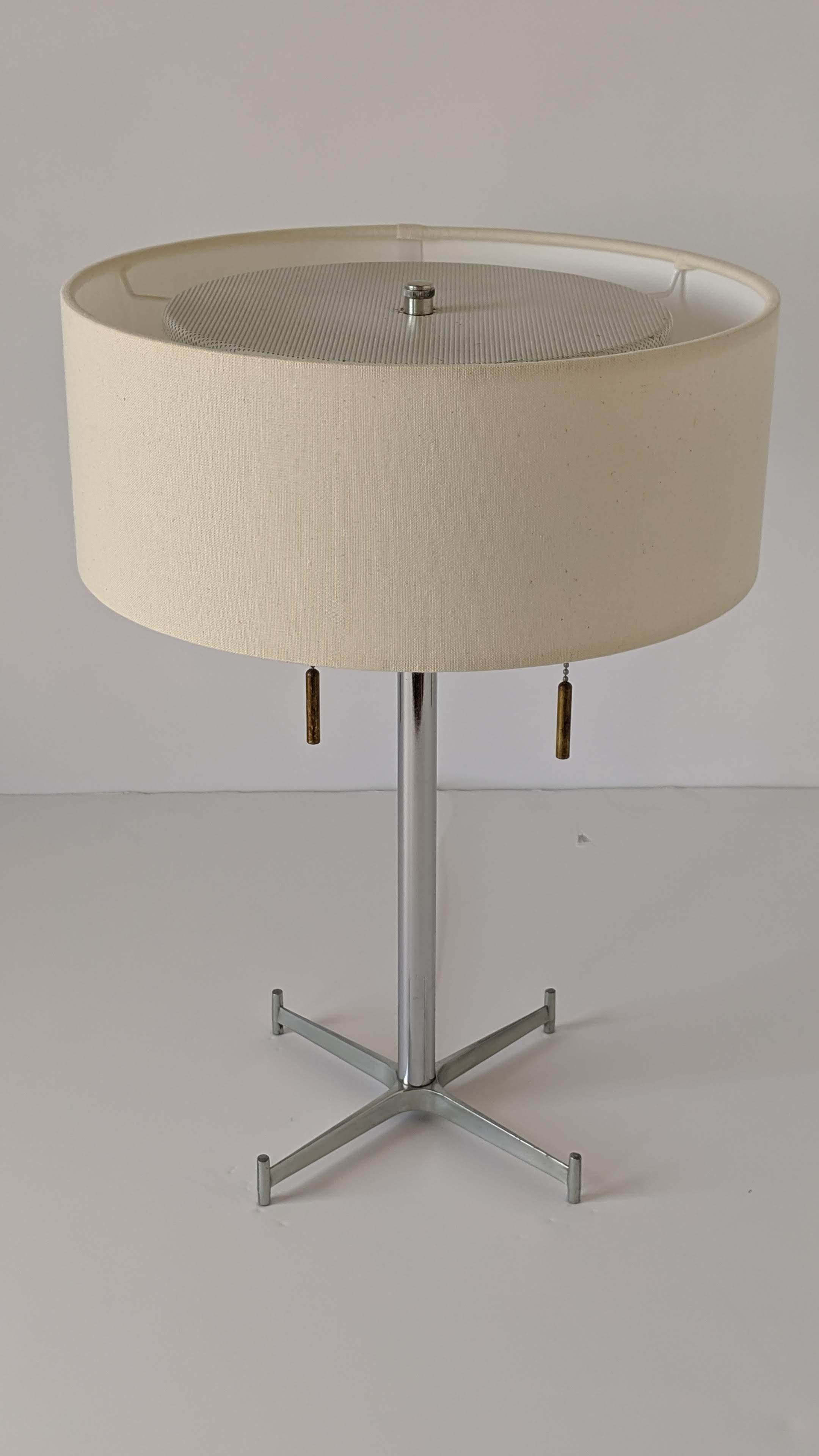 Américain 1960s Gerald Thurston Table Lamp, USA