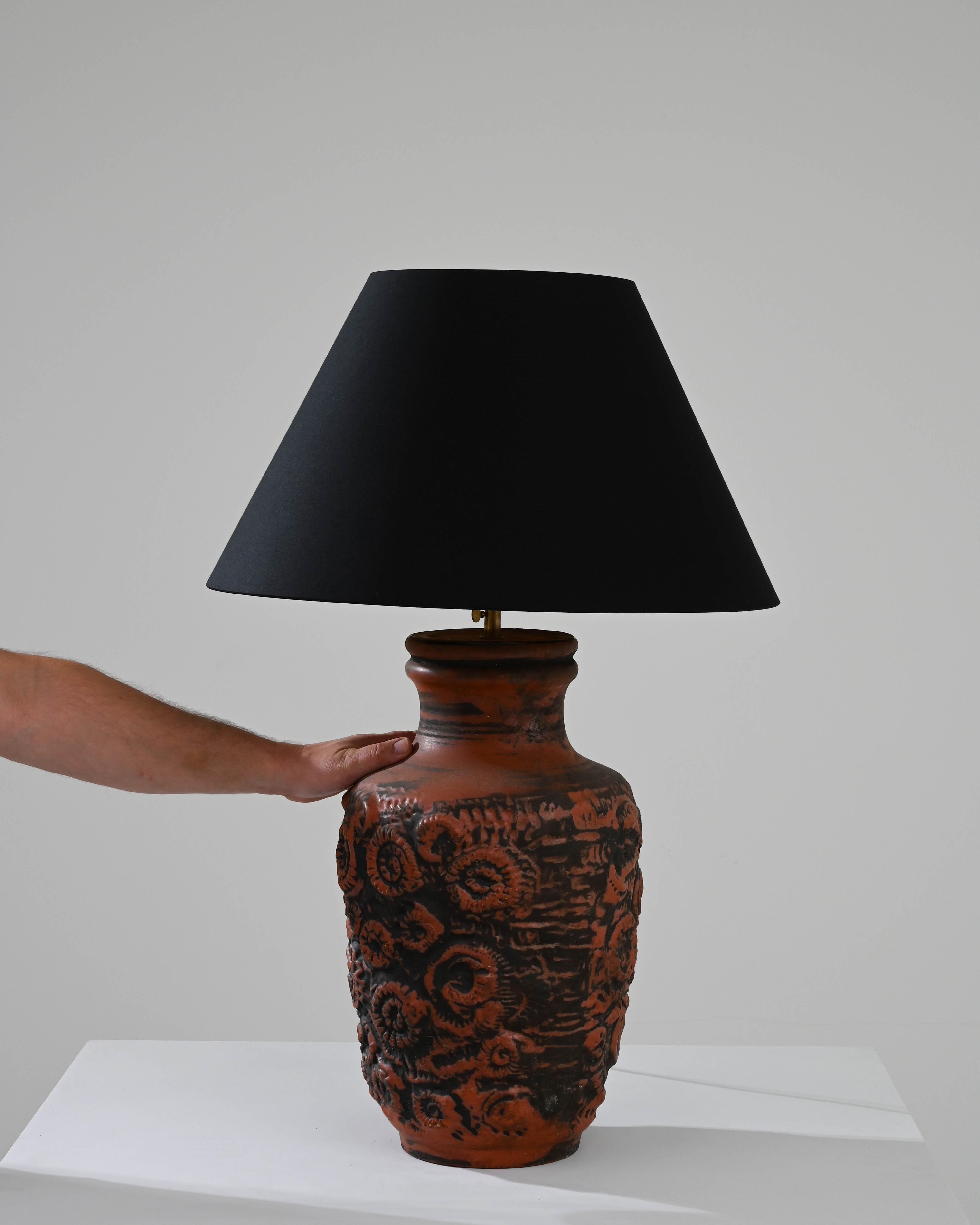 1960s German Ceramic Table Lamp For Sale 6