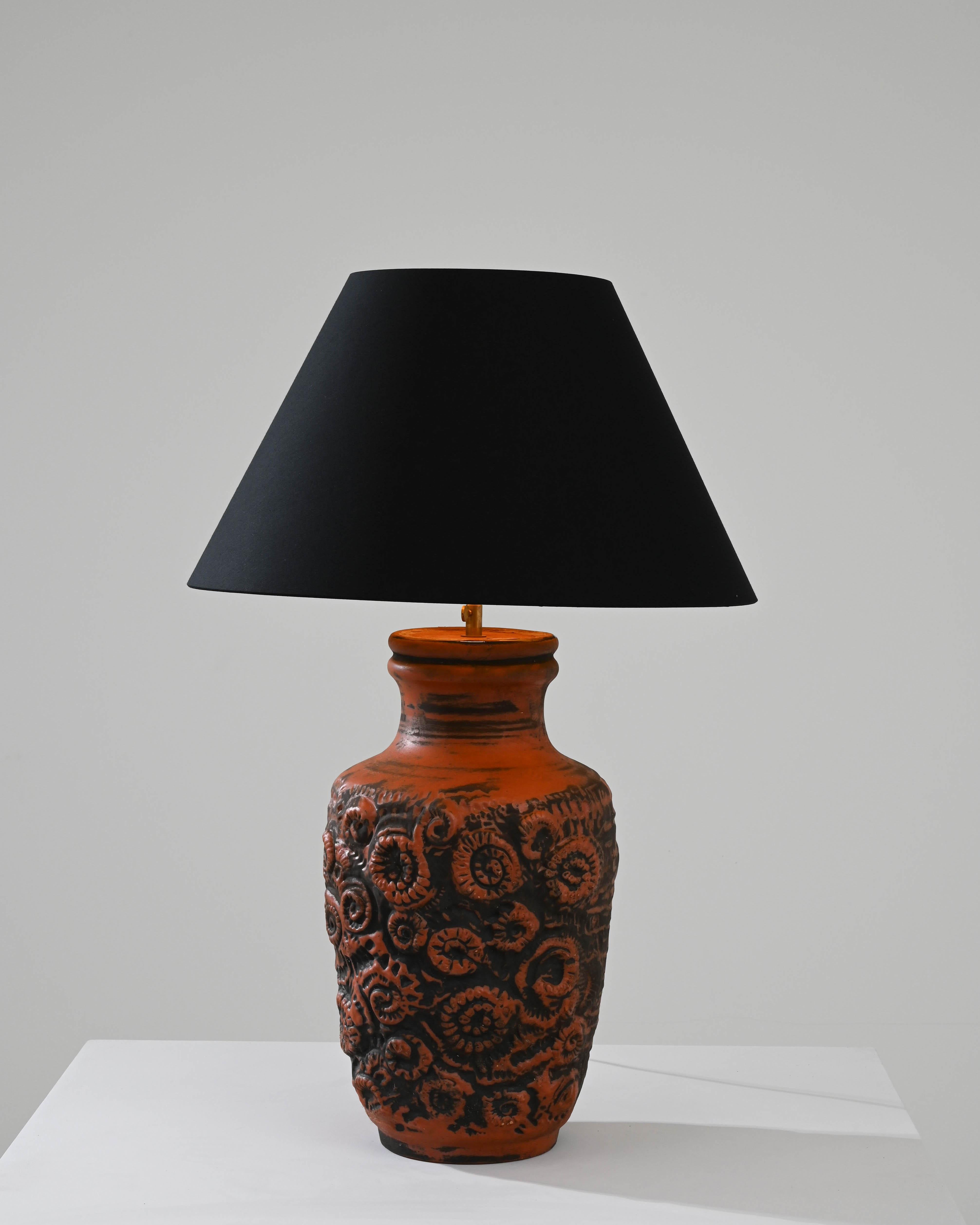 1960s German Ceramic Table Lamp For Sale 1